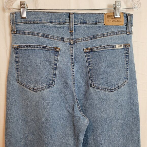 Levi's Heritage High Rise Loose Straight Jeans Women's Size 10 / 30 Blue Baggy - Picture 6 of 11